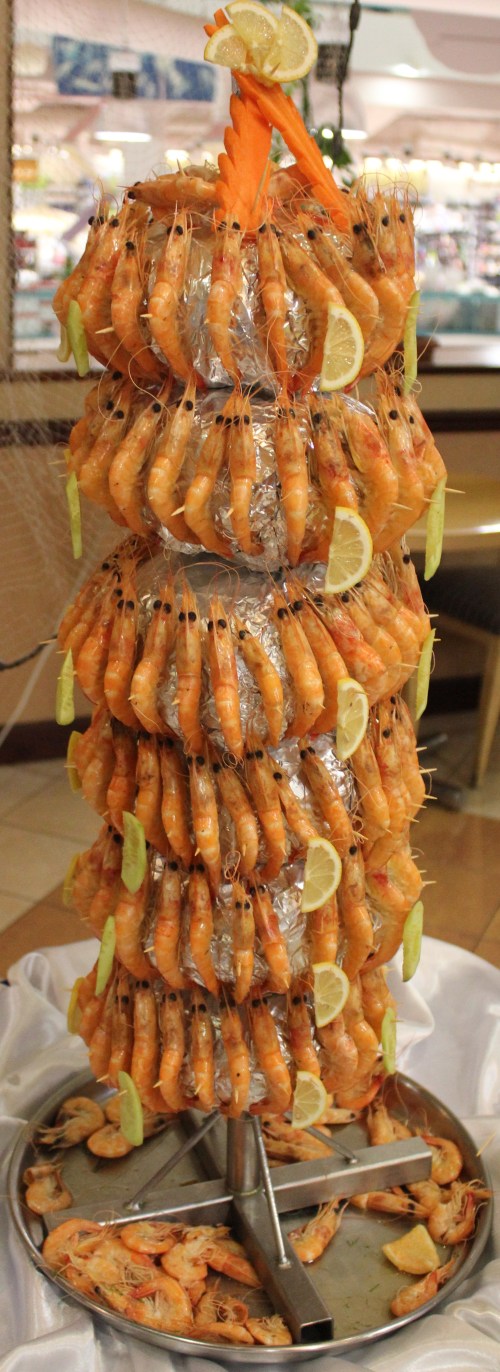 shrimp tower